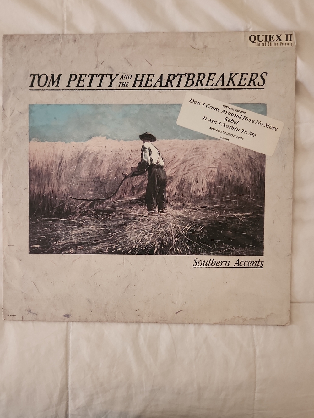 Tom Petty and the Heartbreakers Southern Accents Vinyl -- Never Played/Display